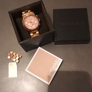 Michael Kors Rose Gold Watch - in box